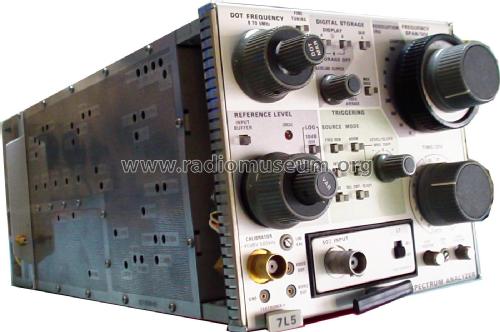 Spectrum Analyzer 7L5; Tektronix; Portland, (ID = 2023033) Equipment