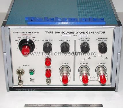 Square-Wave Generator 106; Tektronix; Portland, (ID = 2872598) Equipment