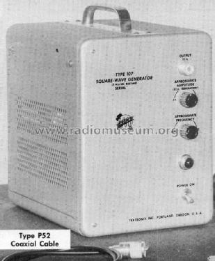 Square-Wave Generator 107; Tektronix; Portland, (ID = 1264567) Equipment