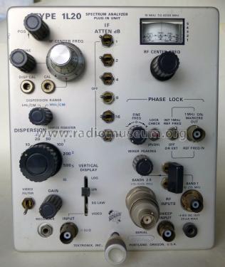 Type 1L20 Plug-In Unit 1L20; Tektronix; Portland, (ID = 1521749) Equipment