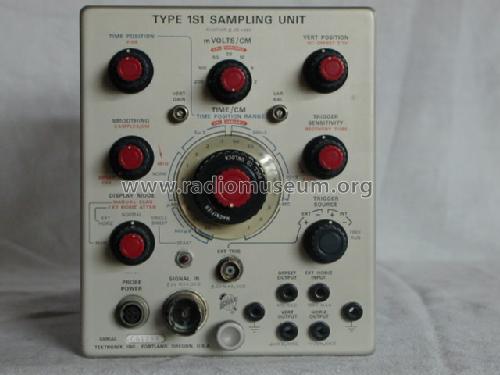 Type 1S1 Sampling Plug-In Unit 1S1; Tektronix; Portland, (ID = 207429) Equipment