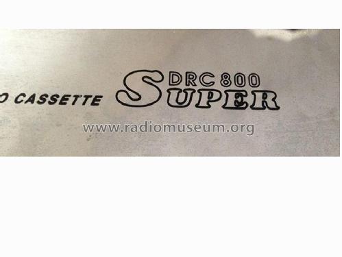 Radio Cassette Super DRC800; Telcza Granek-Telcza (ID = 1771407) Radio