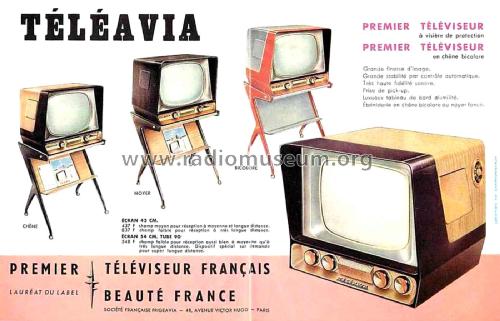 548F; Téléavia marque, (ID = 1969891) Fernseh-E