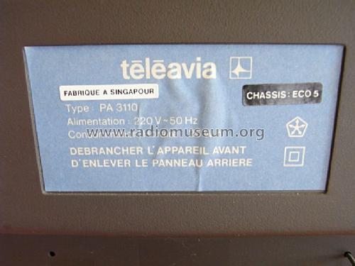 PA3110 Ch= ECO 5; Téléavia marque, (ID = 1340690) Télévision