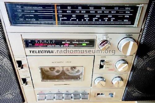 4 Band Stereo Cassette Recorder RRST 6000; Telectra; where? (ID = 2285488) Radio