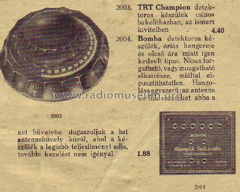 Champion ; Telefongyar, Terta (ID = 1529442) Crystal