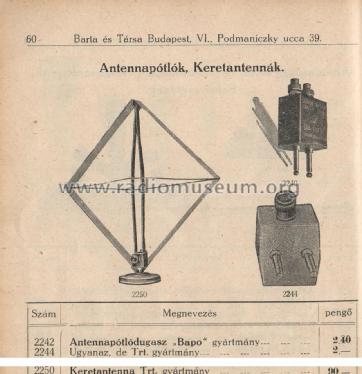 Keretantenna ; Telefongyar, Terta (ID = 2220262) Antenna