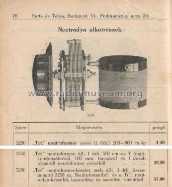 Neutroformer kit 3x; Telefongyar, Terta (ID = 2220543) Kit