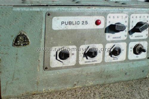 Public Power Amplifier 25 W; Telefongyar, Terta (ID = 1623310) Ampl/Mixer