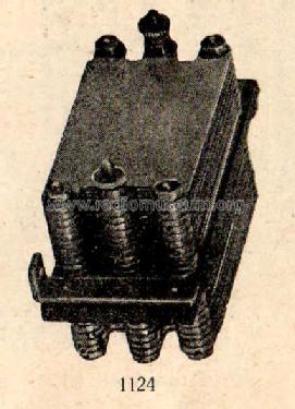 Sphaera Tömb kondenzátor / Block Capacitor ; Telefongyar, Terta (ID = 2220172) Radio part