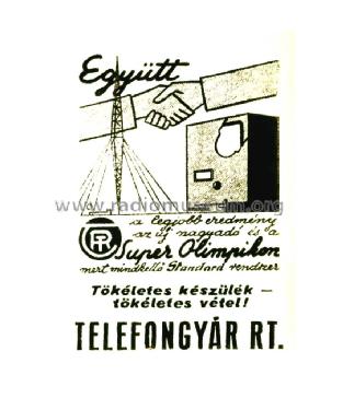 Szuper - Super Olimpikon ; Telefongyar, Terta (ID = 2910694) Radio