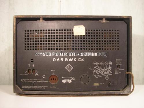 065GWK; Telefunken (ID = 1075146) Radio