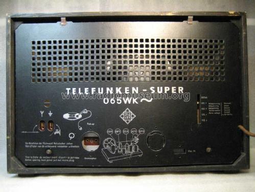 065WK ; Telefunken (ID = 437898) Radio