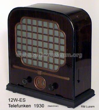 12WS/U ; Telefunken (ID = 3125) Radio