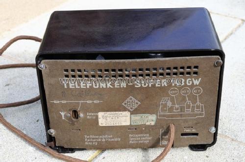 143GW ; Telefunken (ID = 1315431) Radio