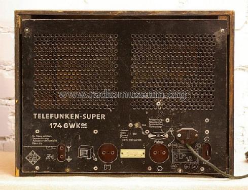 174GWK ; Telefunken (ID = 1206498) Radio