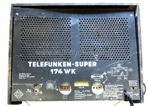 174WK ; Telefunken (ID = 764350) Radio