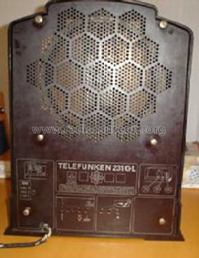231GL ; Telefunken (ID = 128926) Radio