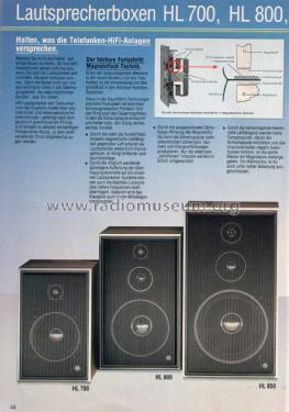 2-Way Speaker System HL 700; Telefunken (ID = 1899626) Speaker-P