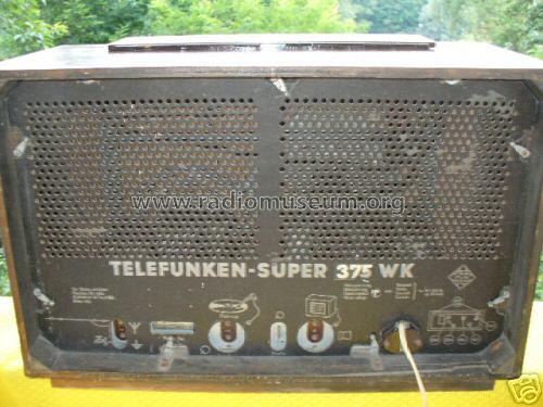 375WK ; Telefunken (ID = 348260) Radio