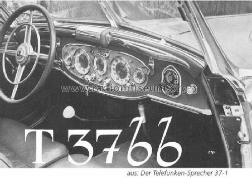 3766-6 ; Telefunken (ID = 1116) Car Radio