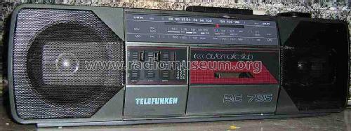 3 Band Stereo Radio Recorder RC 735; Telefunken (ID = 492253) Radio