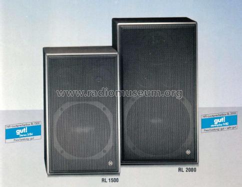 3-Way Speaker System RL 1500; Telefunken (ID = 1899667) Speaker-P