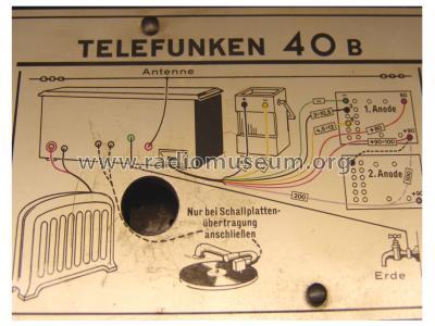 40B; Telefunken (ID = 218514) Radio