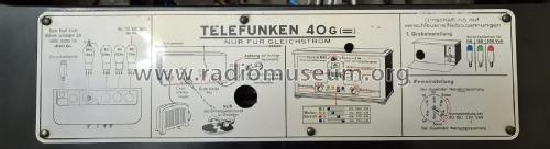 40G ; Telefunken (ID = 2713291) Radio