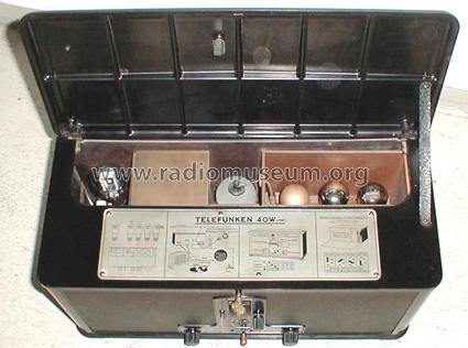 40W ; Telefunken (ID = 84109) Radio