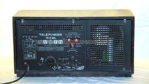 512WL ; Telefunken (ID = 16796) Radio