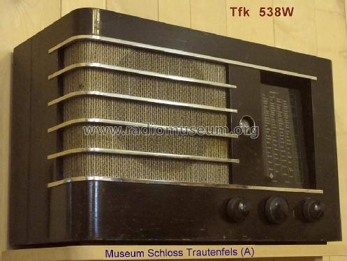 Gross-Super 538W ; Telefunken; Wien (ID = 1511054) Radio