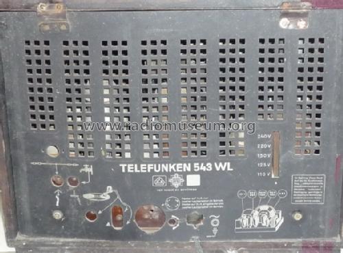 543WL ; Telefunken (ID = 998406) Radio