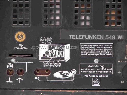 549WL ; Telefunken (ID = 292641) Radio