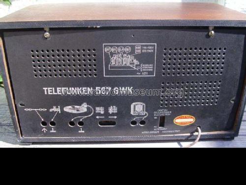 567GWK ; Telefunken (ID = 1296002) Radio
