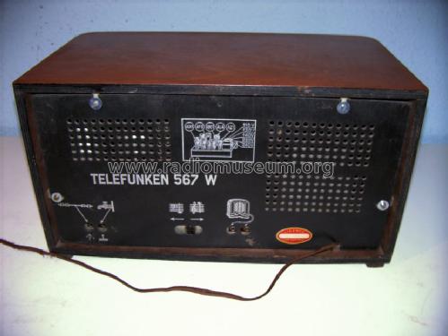 567W ; Telefunken (ID = 48289) Radio