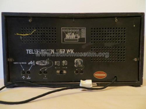 567WK; Telefunken (ID = 1892717) Radio