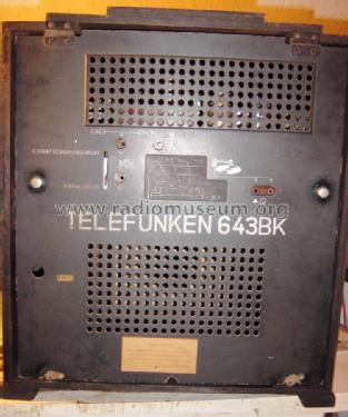 643BK; Telefunken (ID = 1381107) Radio