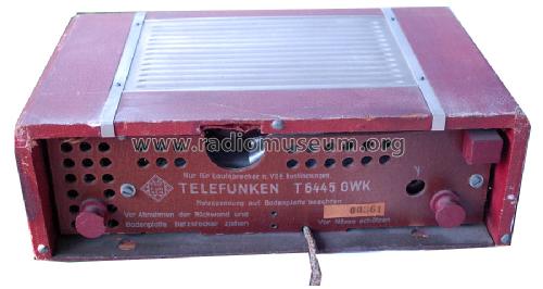 6445GWK ; Telefunken (ID = 1508897) Radio