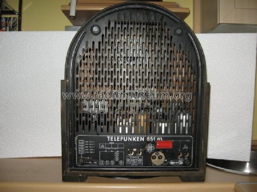 651WL ; Telefunken (ID = 255069) Radio