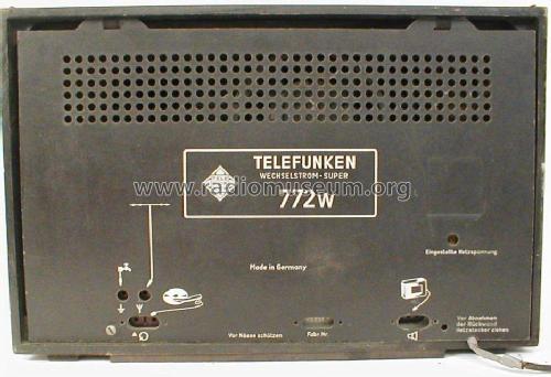 772 W; Telefunken (ID = 99163) Radio