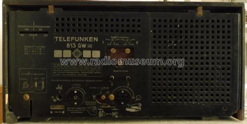 813GW ; Telefunken (ID = 2251125) Radio