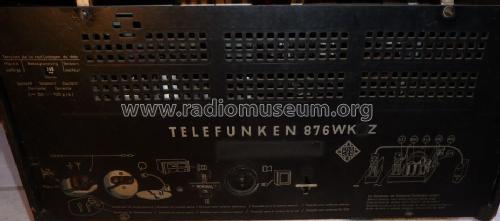 876 WKZ; Telefunken (ID = 1333121) Radio