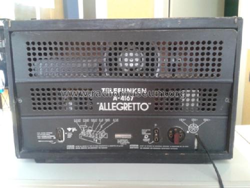 Allegretto A-4167 ; Telefunken (ID = 1706799) Radio