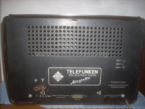 Allegretto LMK; Telefunken (ID = 2390662) Radio