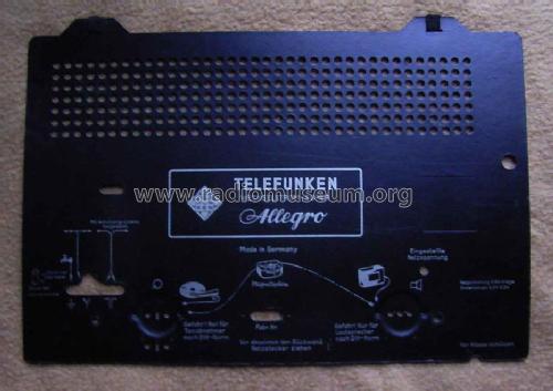 Allegro ; Telefunken (ID = 257371) Radio