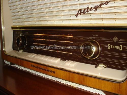 Allegro 5183W Stereo Hi-Fi-System; Telefunken (ID = 1340636) Radio