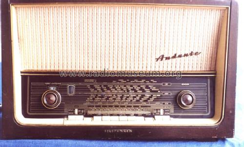 Andante 8; Telefunken (ID = 42860) Radio