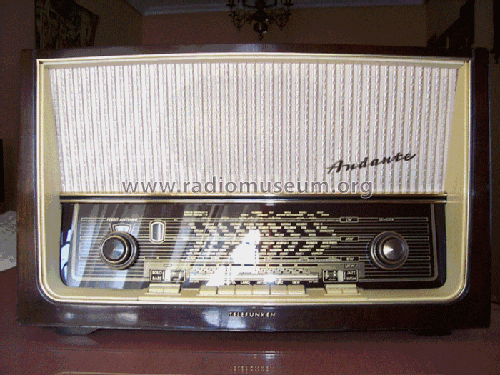 Andante 9; Telefunken (ID = 1197268) Radio