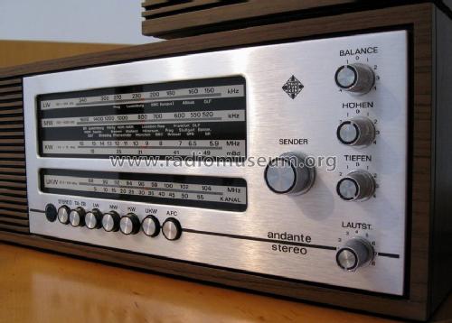 Andante Stereo 101; Telefunken (ID = 1687240) Radio